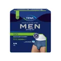 Produktbild: TENA Men Active Fit Pants Plus Inkontinenzpants, blau Gr. S/M | Packung (12