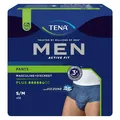 Produktbild: TENA® MEN ACTIVE FIT Plus Pants blau S/M bei Inkontinenz · 12 St · PZN 17981479