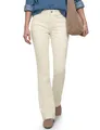 Produktbild: Street One High Waist Bootcut Jeans im Slim Fit Ecru Washed 34