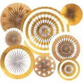 Produktbild: Magni Amscan 9913248 - Deko Set, 8-teilig, Deko-Fächer für Hochzeiten & Geburtstage (8 Stk.) (9913248)