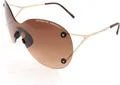 Produktbild: Porsche Design P8621 B GOLD, BROWN 99/1/145 Damen Sonnenbrillen