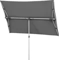 Produktbild: Schneider Sonnenschirm Novara anthrazit 190 x 140 cm  Sonnenschirm