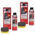 Produktbild: 2x 250ml SONAX Verdeck- & Textil-Imprägnierung Spray Nässeschutz + Schwamm
