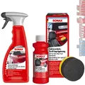Produktbild: Sonax Cabrio Set Verdeck Imprägnierung 250ml + Reiniger 500ml + Schwamm