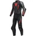 Produktbild: Dainese Motorradkombi Dainese Laguna Seca 5 2 tlg. Lederkombi schwarz / anthrazit / fluo-rot schwarz 56