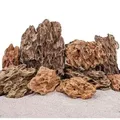 Produktbild: Aquaristikwelt24 - Aquarium Natursteine Drachenstein Braun 10 Kg Gr.m 300-1000 G Nr.62