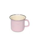 Produktbild: Riess Topf mit Chromrand Ø12cm 1 Liter H: 11,4cm Classic Pastell-Rosa