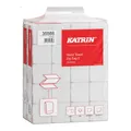 Produktbild: Papierhandtücher KATRIN FHT 4000 Blatt weiß 24x23 cm 20 Pack je 200 Blatt, 2-lagig, 24x23 cm, V-Falz 35588