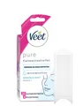 Produktbild: Veet PURE Kaltwachsstreifen für sensible Haut Gesicht 28 Tage glatt 20 Stück