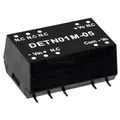 Produktbild: MEAN WELL DETN01L-12 DC/DC-Wandlermodul 42mA 1W Anzahl Ausgänge: 2 x Inhalt 1St.