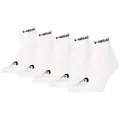 Produktbild: Head Kurzsocken Unisex Socken 5er Pack Baumwolle (Packung, 5er Pack) weiß 43-46