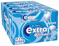Produktbild: Extra Refreshers Kaugummi zuckerfrei, Peppermint Gum, 12 x 8 Dragees, Großpackung Chewing Gum, Xylitol Kaugummi ohne Zucker mit Minz Frische (96 Dragees)