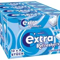 Produktbild: Refreshers Kaugummi zuckerfrei, Peppermint Gum, 12 x 8 Dragees, Großpackung C...