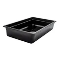 Produktbild: AcMax GN 1/1 Gastronormbehälter GN-Behälter 16 Liter Tiefe 100mm Kunststoff schwarz