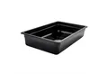 Produktbild: AcMax Salatschüssel GN 1/1 Polycarbonat schwarz GN-Behälter 16 Liter Tiefe 100mm, (1-tlg)