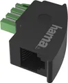 Produktbild: Hama 00201122 Kabeladapter TAE-F RJ11 Schwarz (00201122)