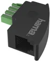 Produktbild: Hama Zubehör schnurgebundene Telefone 201122 TAE-U-Stecker>Modular-Kupplung 6p6c