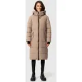 Produktbild: Marikoo Steppjacke Zuraraa XVI langer Winter Mantel gesteppt grau XS (34)