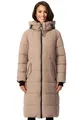 Produktbild: MARIKOO Damen Winterjacke Stepp Winter Jacke gesteppt lang warm Kapuze B989 [B989-Zurar-TaupeGrey-Gr.XS]