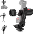 Produktbild: SYNCWIRE Handyhalterung Stativ, Handy Stativ Adapter 2 Blitzschuhen 360° Drehbar