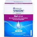 Produktbild: Hylo-Vision Gel sine Augentropfen – Intensive Befeuchtung bei stark & chronisch trockenen Augen, ideal für unterwegs, hochviskos, konservierungsmittelfrei, geeignet bei Kontaktlinsen, 60 x 0,35 ml