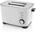 Produktbild: eta Toaster Ronny ETA316690000, 2 kurze Schlitze, für 2 Scheiben, 800 W, weiß, in einem edlen Design und 7 Bräunungsstufen