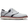 Produktbild: FOOTJOY FootJoy Golfschuh Traditions Spikes Weiß-Navy-Rot Herren Golfschuh UK 10