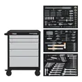 Produktbild: Kraftwerk Werkstattwagen LT LINE LT700, 5 Schubladen, 259-tlg.