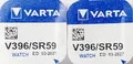 Produktbild: Varta Batterie V396 SR726SW, 2 Stück