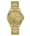 Produktbild: Guess Damen Uhr Armbanduhr LADY FRONTIER W1156L2 Edelstahl gold