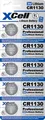 Produktbild: XCell Lithium-Knopfzelle CR1130 5er-Blister 3V/48mAh
