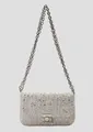 Produktbild: s.Oliver Schultertasche Tasche, City-Bag aus Bouclé mit Schmucksteinen und Kette