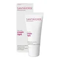 Produktbild: Santaverde cream light 30ml | Leichte Feuchtigkeitscreme mit Aloe Vera & Mandelöl | Mattiert für normale bis fettige Haut