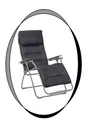Produktbild: Lafuma Relaxsessel Futura be Comfort Dunkelgrau LFM3130, klappbarer Gartenstuhl