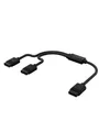 Produktbild: Corsair iCUE LINK Y-Cable 600mm (straight connectors)