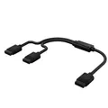 Produktbild: Corsair iCUE LINK Y-Kabel - 600mm Gerade - Schwarz