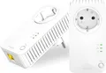 Produktbild: STRONG - Powerline 600 Duo EU Set - 2 Powerline-Adapter 600 Mbps - Fast-Internet