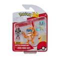 Produktbild: Pokémon PKW3058 Battle Figure Set-Gladiantri, Schiggy, Panpyro