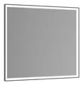 Produktbild: Keuco Royal Lumos LED-Spiegel mit Spiegelheizung 700 x 650 x 60 mm - Schwarz-Eloxiert - 14598132000