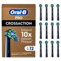 Produktbild: Oral-B Pro CrossAction 12er, schwarz FFU Aufsteckbürsten