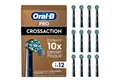 Produktbild: Oral-B Aufsteckbürsten Oral-B Pro CrossAction Ersatzbürsten 12 Stück – Schwarz, Erwachsener, 12 Stück