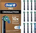Produktbild: Oral-B Pro Cross Action 11xAufsteckbürsten elektrische Zahnbürste Schwarz Black