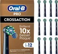 Produktbild: Oral-B Pro Cross Action 12xAufsteckbürsten elektrische Zahnbürste Schwarz