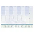 Produktbild: SIGEL Schreibtischunterlage Time blau/grün Papier 59,5 x 41,0 cm, 30 Blatt