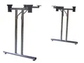 Produktbild: BMB Klapptisch Gestell FOLDIX T-ECON T-Form - verchromt - 710-715 mm