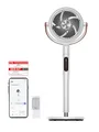 Produktbild: Dreo 25dB leiser Smart Standventilator, 30M Windentfernung 1650m³/h Luftvolume Turbo-Luftzirkulator 110CM Höhe 6 Modi 8-Geschwindigkeit 120°+105° Omni-direktional oszillierend Ventilator, PolyFan 513S