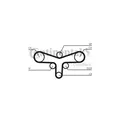 Produktbild: CONTITECH CT 920 Timing Belt Kit CT920K2