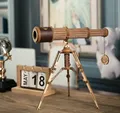 Produktbild: Teleskop Monokular 3D Puzzle Holz Robotime ROKR Fernrohr Bausatz Optik