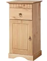 Produktbild: clever-moebel 1-TRG. Badschrank, Badmöbel, Kommode, Kiefernholz gelaugt
