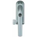 Produktbild: ABUS Fenstergriff abschließbar FG300A mit Alarm gleichschließend Variante: silber beide DIN Richtungen